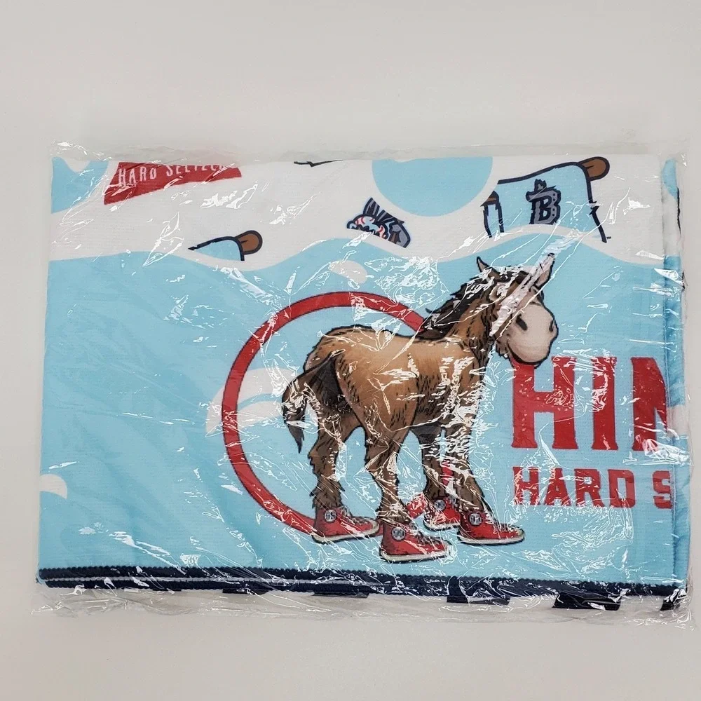 Rumble Ponies Mets SGA Bath Tub Donkeys Hinnys Hard Seltzer Beach Towel‎